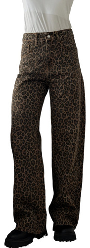 Pantalon Wide Leg Animal Print Muniekshop