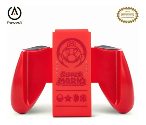 Powera Joy-con Comfort Grip For Nintendo Switch Super Mario