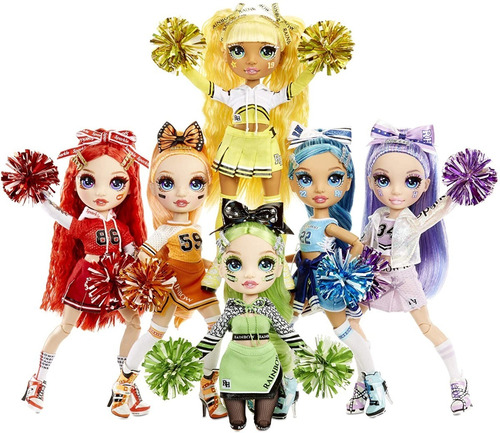 Muñeca Rainbow High Cheer Doll- Jade Hunter (green)