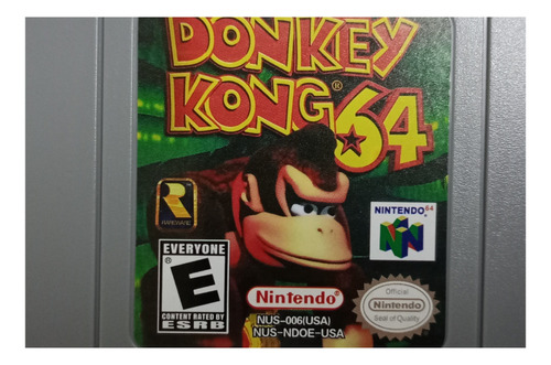 Donkey Kong 64 Para Nintendo 64 Repro. Envio Gratis