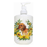 Caroline's Treasures Ck2844soap Dachshundpulgadasunflowers D