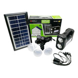 Kit  Ampolletas Solar Emergencia Camping 220v 36horas 