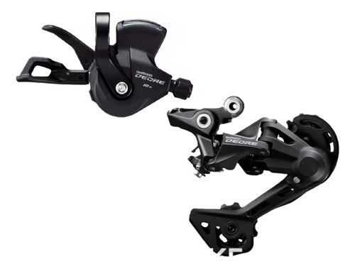 Shifter + Desviador Trasero 10v Velocidades - Shimano Deore