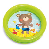 Pileta Infantil Inflable Intex Redonda Osito Bebe 61 X 15 Cm