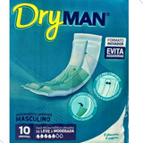 Absorvente P/ Incontinência Urinária Masc Dry Man-kit -9pcts