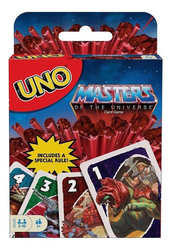 Jogo Uno Motu Classic Masters Of The Universe - Mattel Gyh69