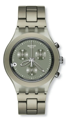 Reloj Swatch Svcg4000ag Full-blooded Smoky Sand Agente Of. C
