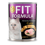 Alimento Humedo Fit Formula Gato Sabor Pollo Lata 290gmx6 Tm