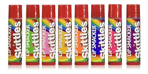 Lip Smacker Skittles Paquete De Fiesta, 8 Unidades