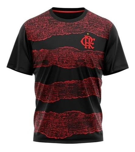 Camisa Flamengo Preto E Vermelho Lançamento Oficial Envio24h