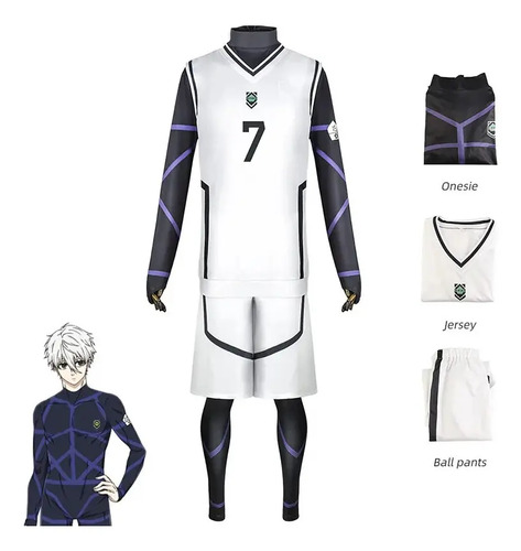 Traje De Cosplay De Anime Bachira Isagi Nagi Pa Blue Lock