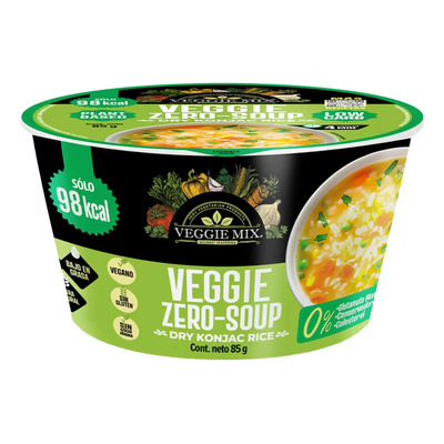 Veggie Zero Sopa Instantánea De Arroz 6\u002F85 G | Envío gratis