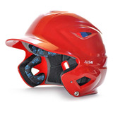 Casco Beisbol Soft All Star S7 Rojo Ajustable 6 1/2 - 7 1/2
