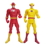 Figura Pack/2 Flash Reverse Dc Super Heroes 19 Cm