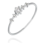 Anillo De Promesa Ariana En Plata.925 Pareja Amor Mouty