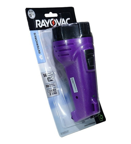 Linterna Recargable Rayovac Super Led56 Lumens /crisol Tecno