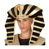 Combo Oferta Gorro Faraon Egipto Egipcio Disfraz X 5 Unidade Color Dorado