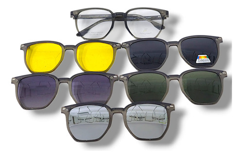 Lentes Graduables Con Sobrepuesto Clip On | Meses sin interés