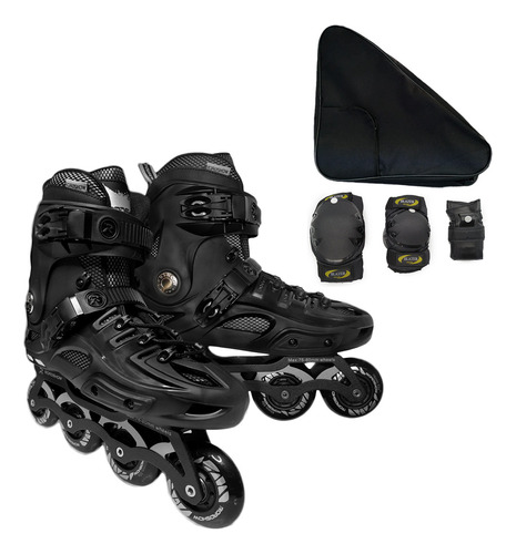 Patines Freeskate Profesional De Lujo +protecciones +mochila