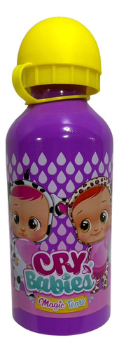 Botella Cantimplora De Aluminio Infantil Ideal De Cry Babys 