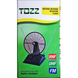 Antena Interna Rotativa Tza50 - Tozz - Vhf Uhf Fm