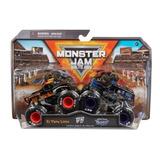 Monster Jam 2pack True Metal 1:64 Serie Versus Vs Spin Maste