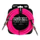 Cable Instrumento Ernie Ball Flex 6418 6 Mts Pink