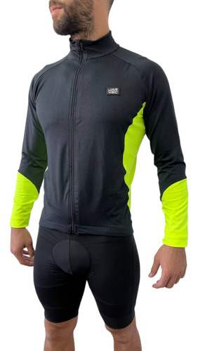 Campera Ciclismo Microfibra Bolsillo Jar Vec Pottier  Hombre