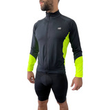 Campera Ciclismo Microfibra Bolsillo Jar Vec Pottier  Hombre