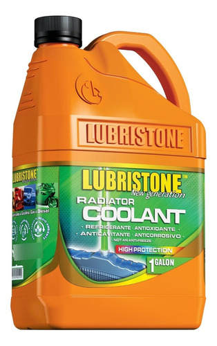 Refrigerante Verde  Para Carros Lubristone 3.8 Litros