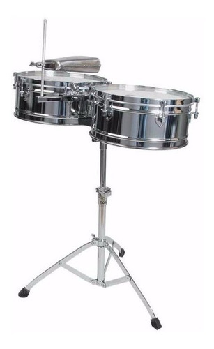 Toca T315 - Timbaleta Elite Series Timbal 14 & 15 Chrome