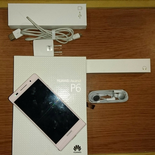 Huawei Ascend P6 Color Rosa Desbloqueado