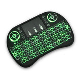 Mini Teclado Wireless Touch Pad Pc Android Tv Smart Com Led