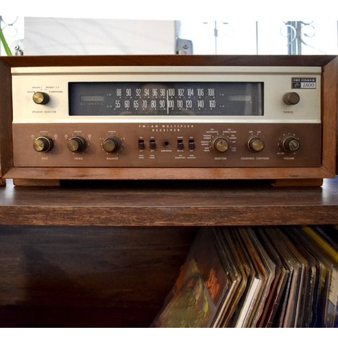 Receiver Fisher 1800 Valvulado Old School Stereo