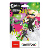 Figura Amiibo Inkling Boy - Splatoon Series