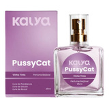 Perfume Intimo E Calcinha Beijável Pussycat Vinho Tinto 25ml