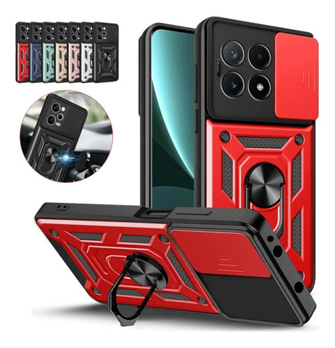 Capa Case Capinha Anti Impacto Ring Xiaomi Poco X6/x6 Pro 5g