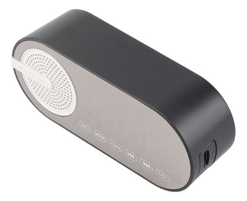 Altavoz Bluetooth, Doble Despertador, Bluetooth 5.0, Espejo