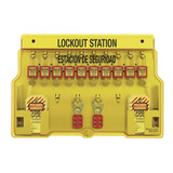 Master Lock 1483bp410es Lockout Tagout Estacion De Candado, 