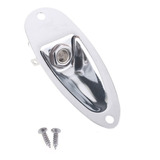 Jack Plate Para Guitarras Stratocaster Y Similares Cr