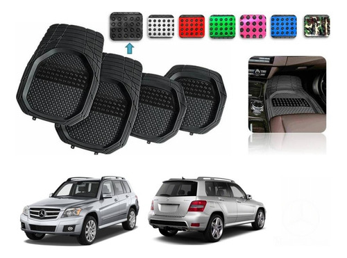 Tapetes 4pz Color 3d Mercedes Benz Glk300 Glk350 2009 A 2012