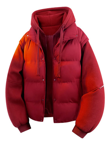 Chaqueta En Forma De T Para Hombre, Chaleco De Color Liso, D