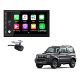 Kit Radio Carplay + Android Auto+ Cámara  Jimny 2008 Al 2018