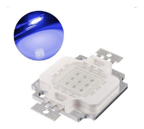Chip Led 10w Azul /*while1*/