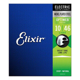 Encordoamento Guitarra Elixir 010-046 Optiweb Light