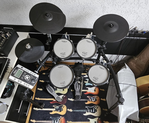 Bateria Roland V-drums Td-9kx (sem O Módulo)