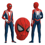 Superhero Spiderman Mono Cosplay Traje Con Máscara