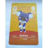 Animal Crossing Tarjeta Amiibo Sydney 377 