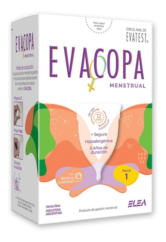 Evacopa Copita Menstrual Silicona Reutilizable