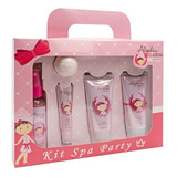 Kit De Belleza Para Niña 5 Pzs Algodon De Azucar Spa Party